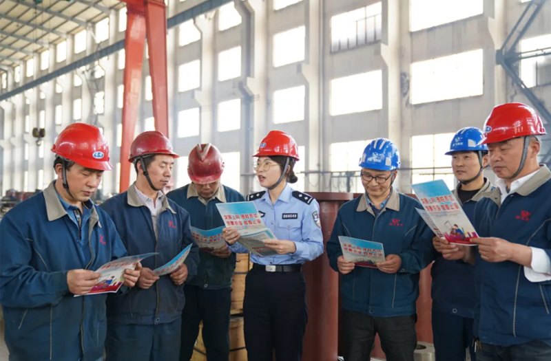 抵制網(wǎng)絡謠言、共建清朗家園宣傳活動走進鵬飛